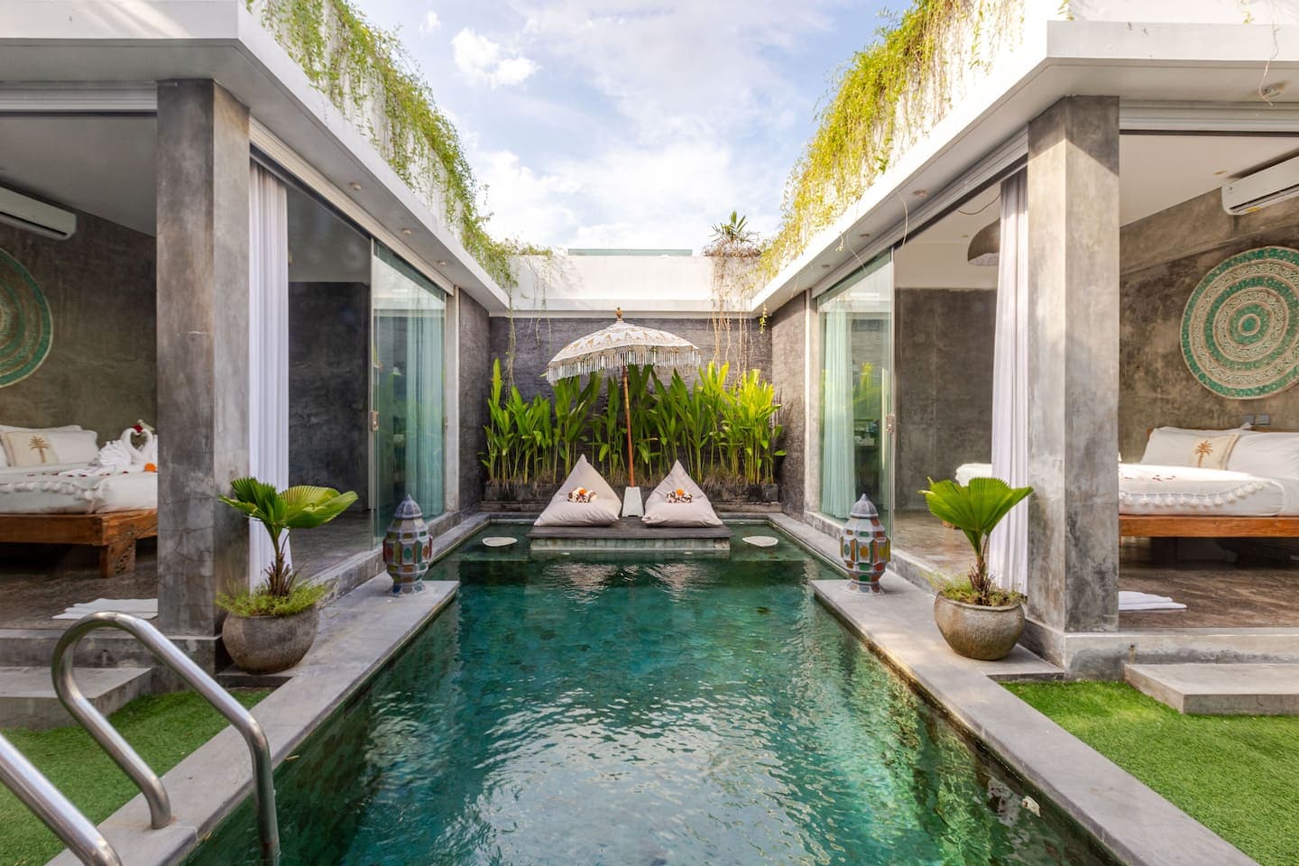 Villa living space